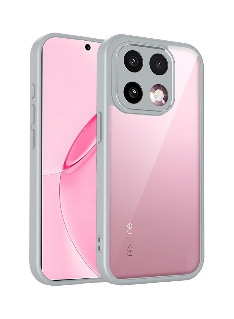 Compatible with Realme 16 Pro Plus 5G Protective Case + TPU Matte Semi-Transparent Shockproof Cover, Suitable for Realme 16 Pro+